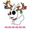 Zero Reindeer SVG Nightmare Before Christmas SVG