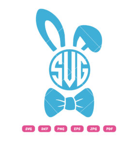Cute Bunny Monogram