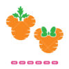Easter Carrots Mickey And Minnie