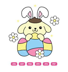 Pompompurin Bunny Easter Egg