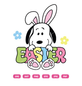 Snoopy Easter Bunny
