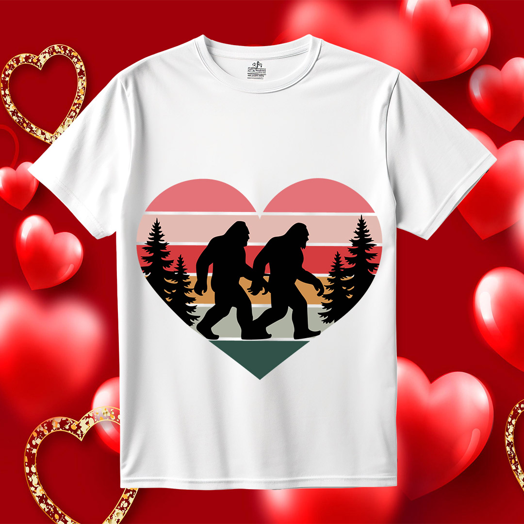Bigfoot Valentine Day