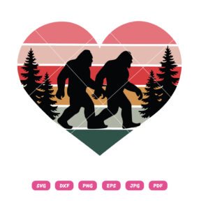Bigfoot Valentine Day