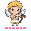 Cute Baby Cupid Angel