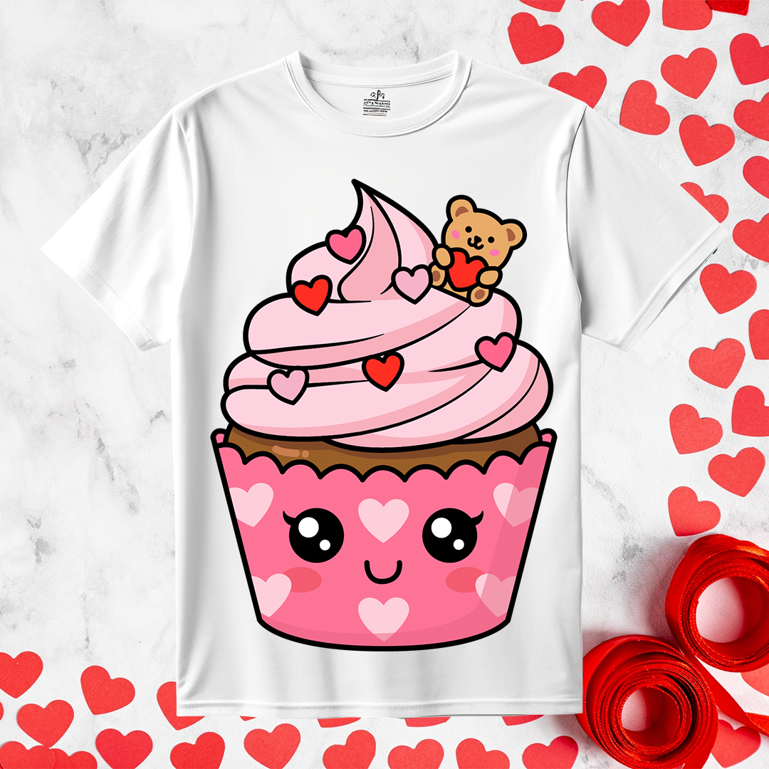 Cute Valentine's Cupcake