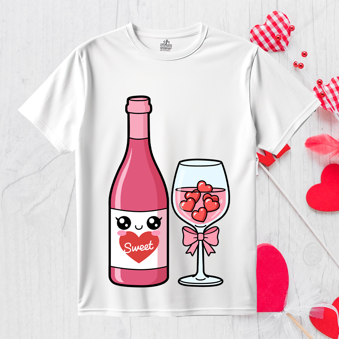 Cute Wine Valentine's