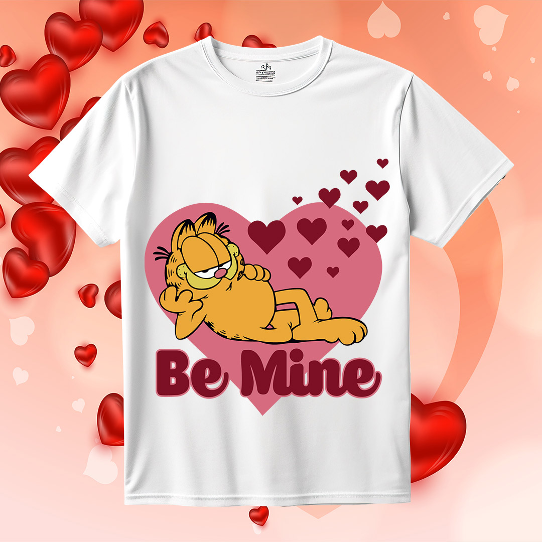 Garfield Be Mine SVG Garfield Valentine