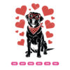 Labrador Retriever Valentine Day