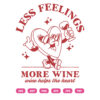 Less Feelings More Wine Help The Heart.ai