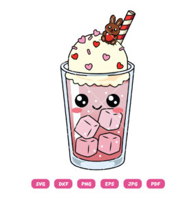 Milkshake With Bear Valentine's