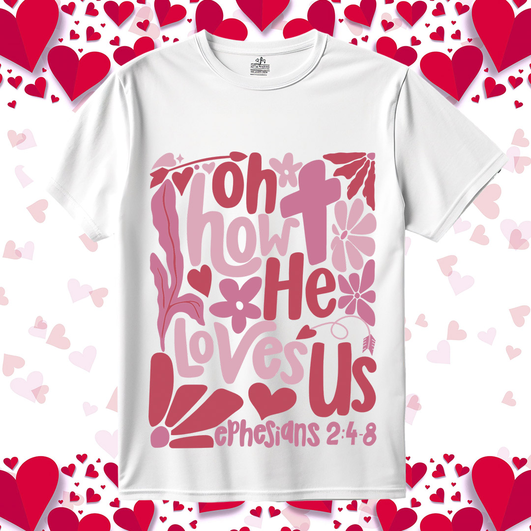 Oh How the Loves Us Valentine SVG