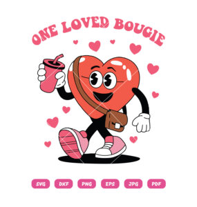 One Loved Bougie SVG Bougie