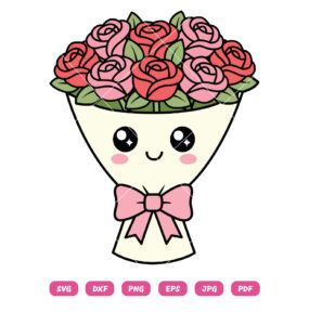 Roes Valentines Flower Bouquet Valentine's