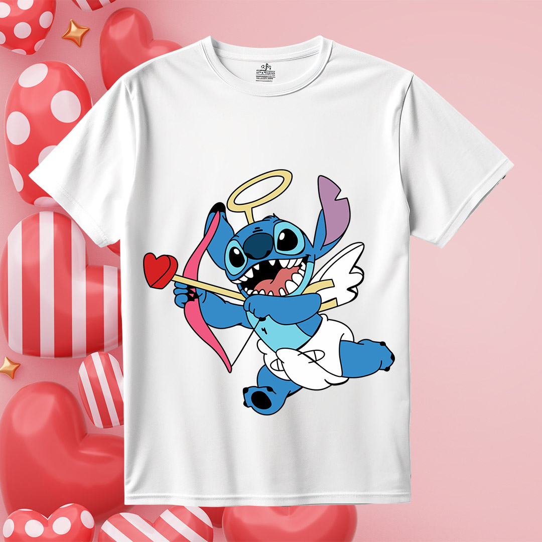 Stitch Cupid Valentine