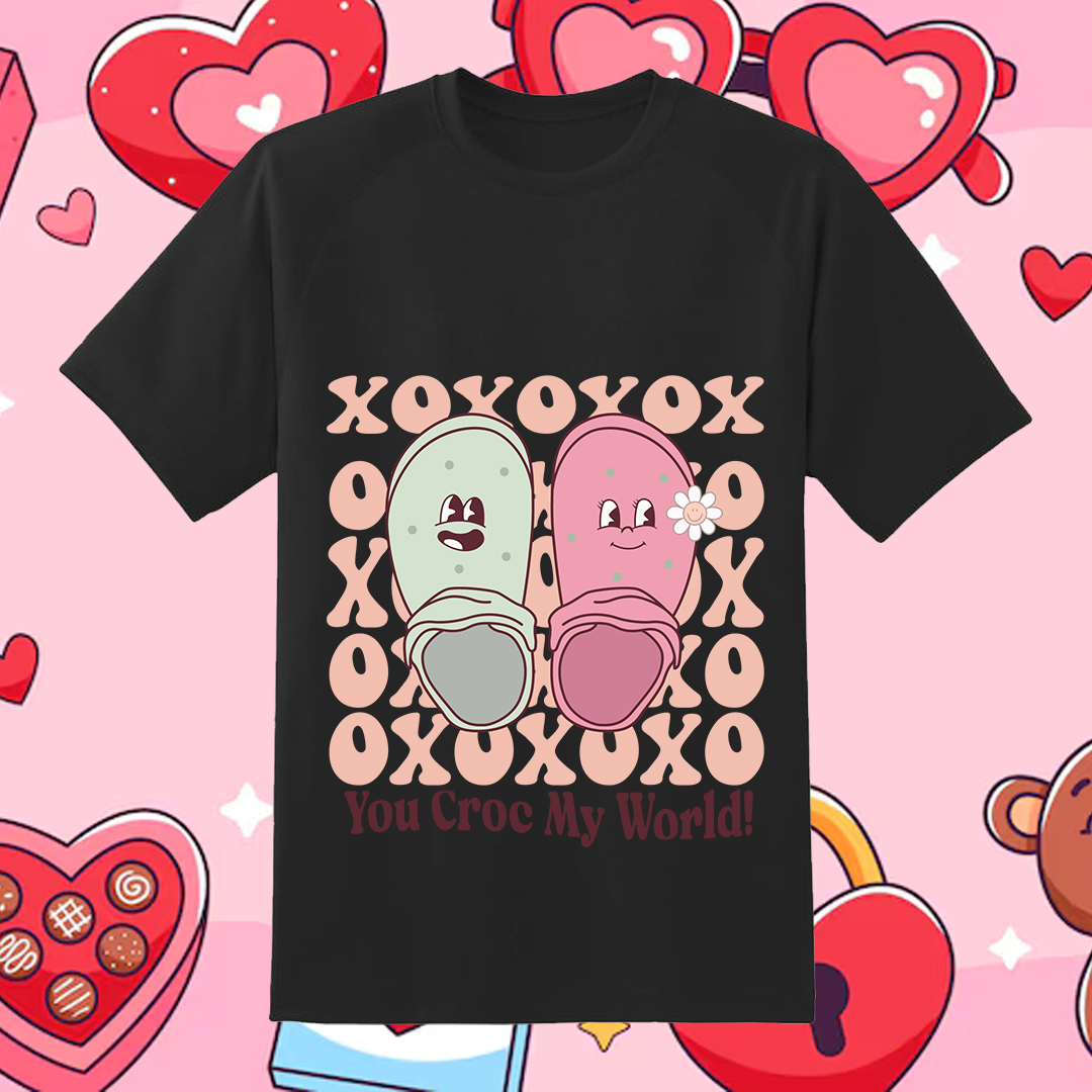 You Cror My World SVG Valentine Day