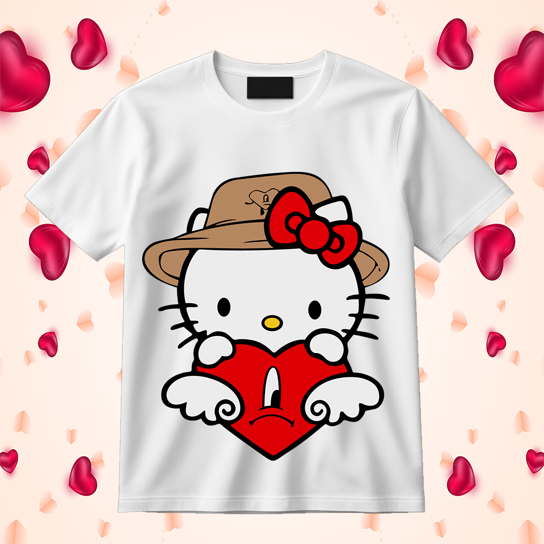 Bad Bunny Hello Kitty SVG Valentine