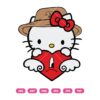 Bad Bunny Hello Kitty SVG Valentine