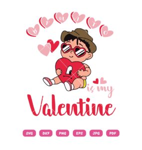 Benito Is My Valentine SVG Benito Baby Falls In Love
