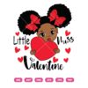 Black Girl Little Miss Valentine