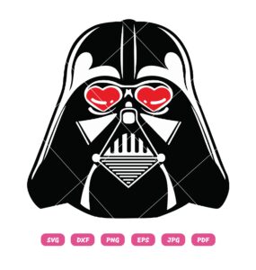 Darth Vader Love SVG The Main Charactor Of Star Wars
