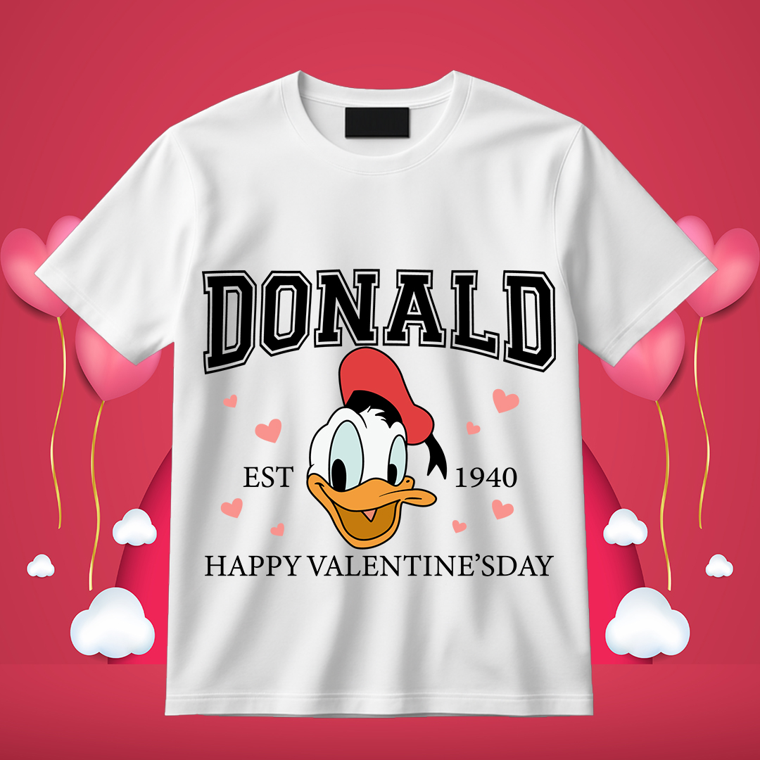 Donald Duck Happy Valentines Day