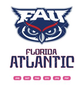 Florida Atlantic Owls SVG Conference USA Of NCAA Division