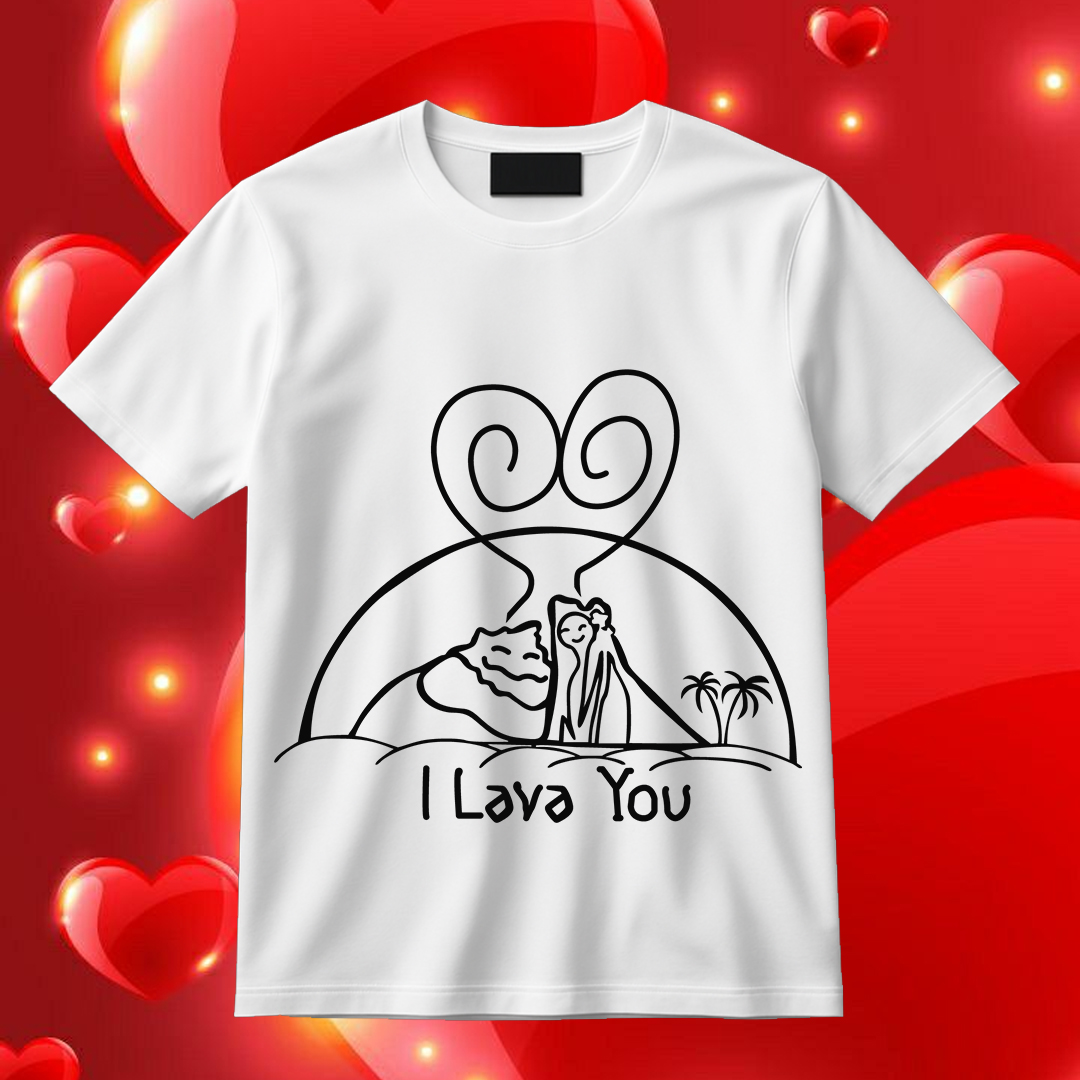 I Lava You SVG Valentine