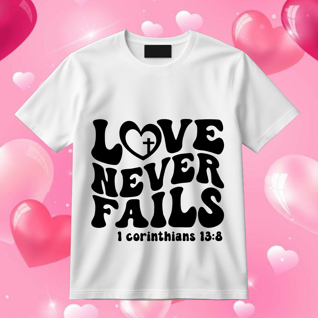 Love Never Fails SVG,