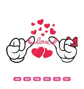 Mickey Hand Love