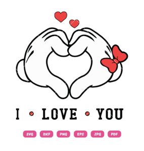 Mickey Hand Valentine