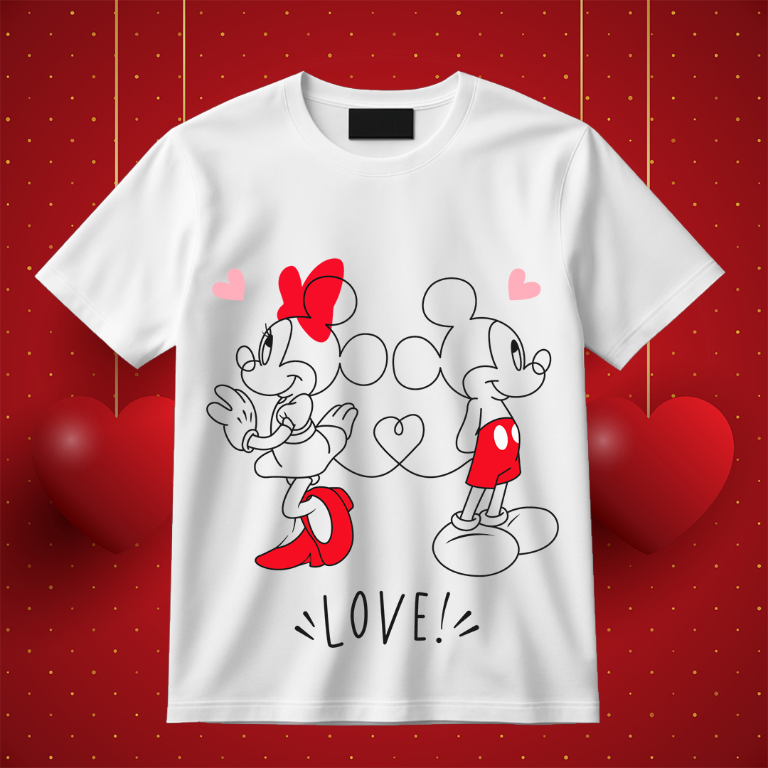 Mickey Love Minnie Valentines