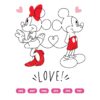Mickey Love Minnie Valentines