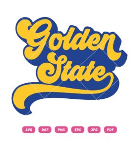 Retro Golden State SVG