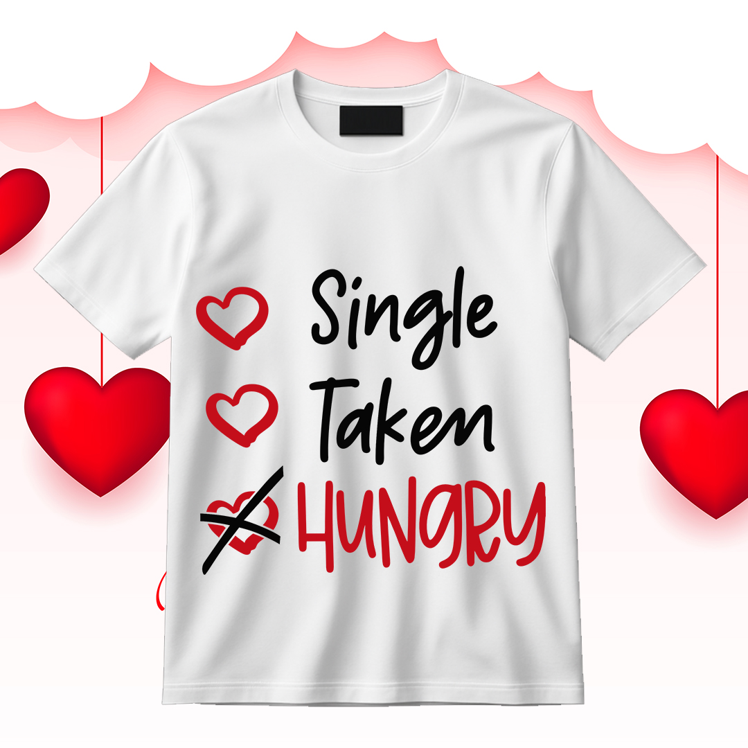 Single Taken Hungry SVG,