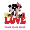 Valentine Mickey And Minnie