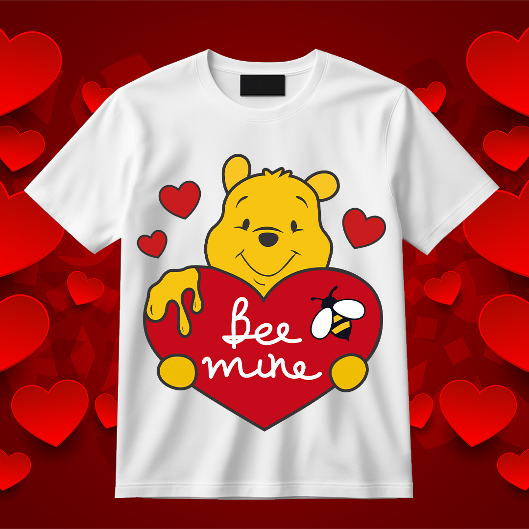Winnie Pooh Be Mine SVG