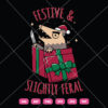 Festive And Slightly Feral SVG Possum Christmas